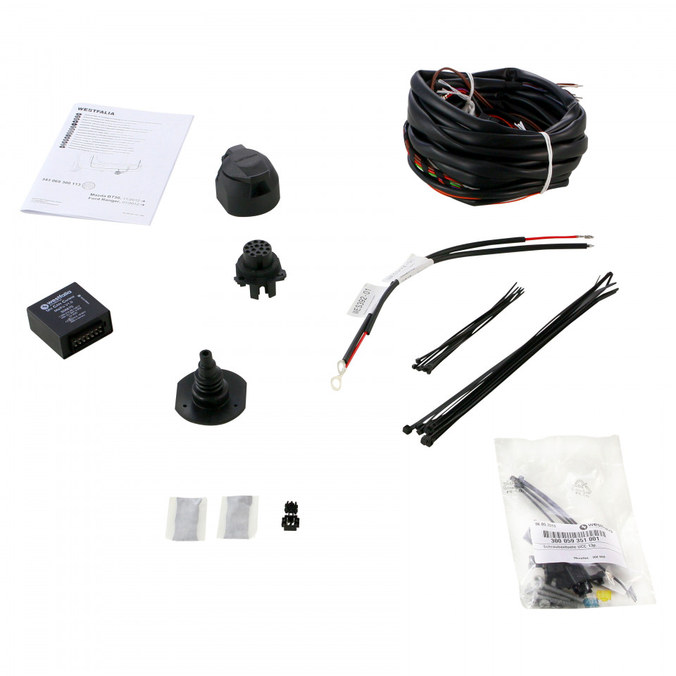 13 pins, Wiring kit vehicle-specific | Ixplor