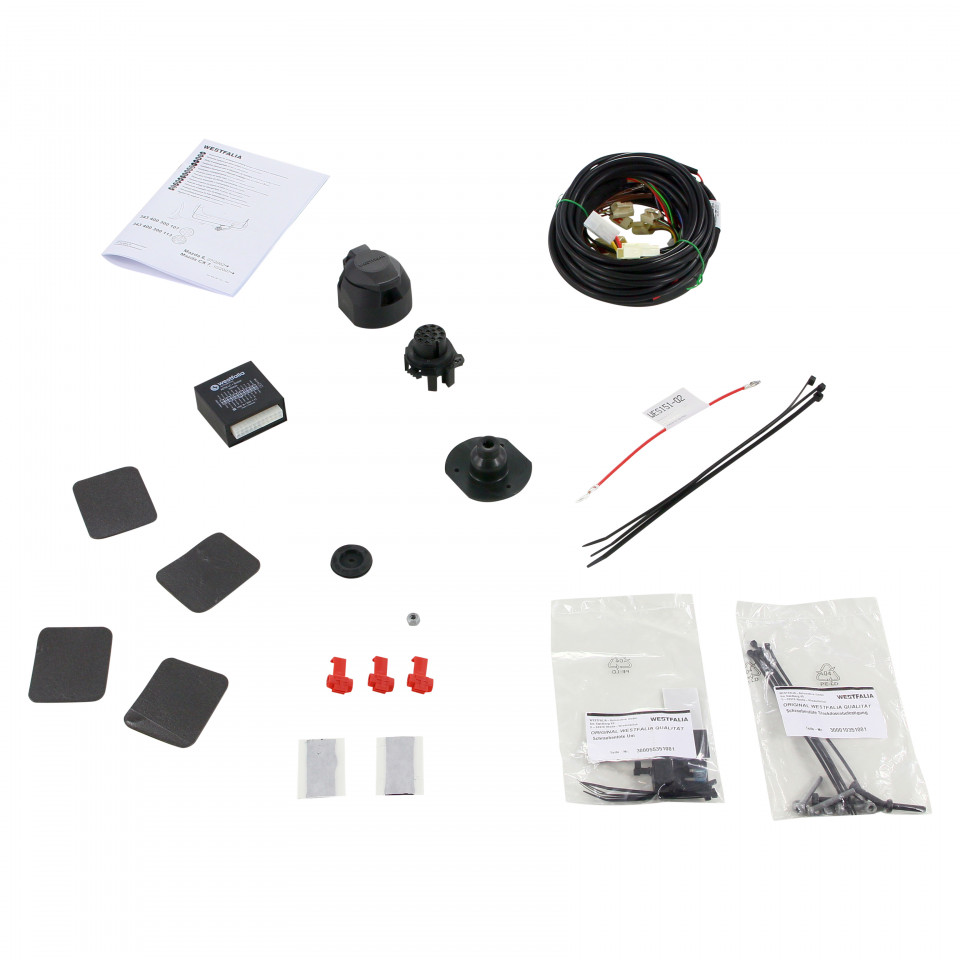 13 pins, Wiring kit vehicle-specific | Ixplor