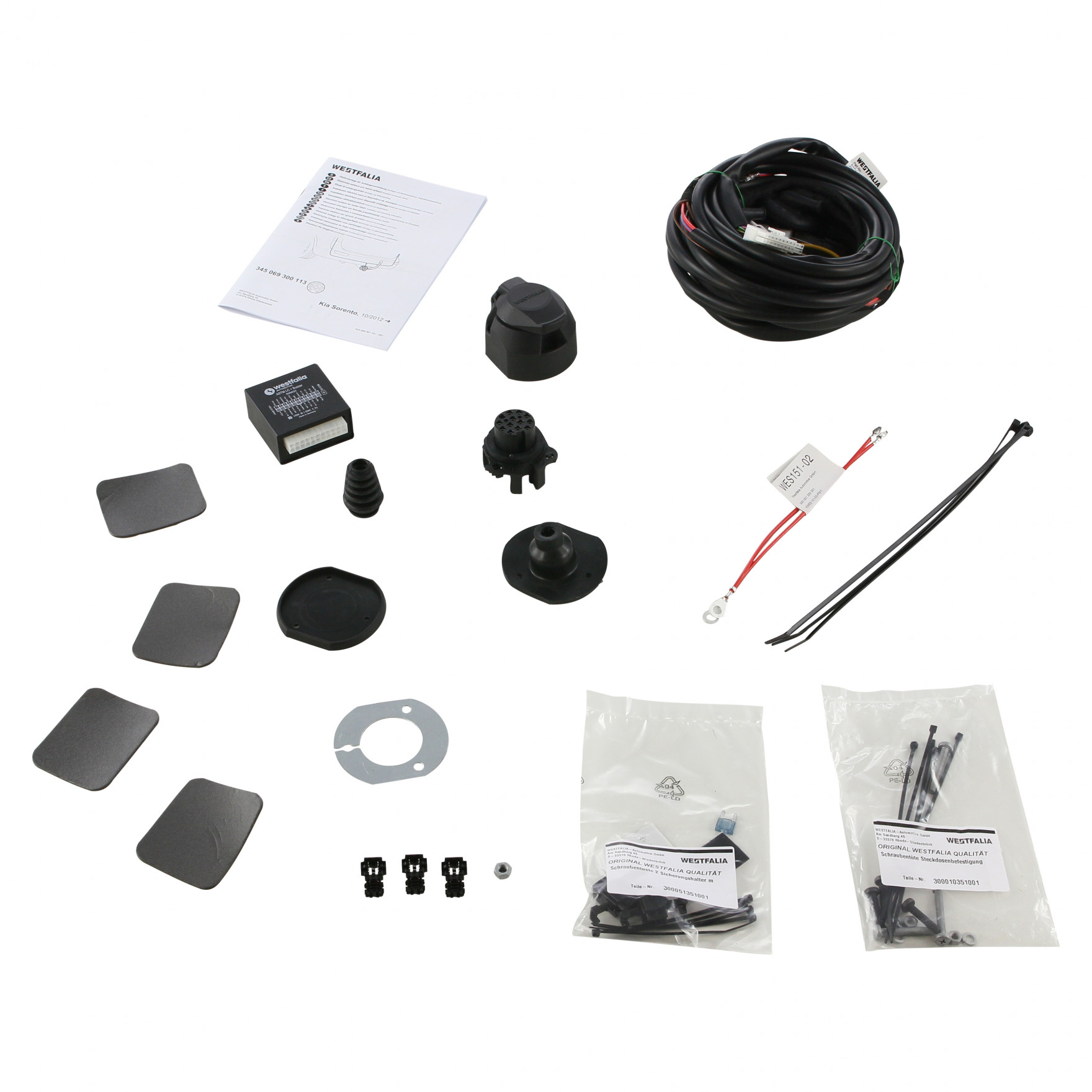 Wiring kit vehicle-specific, 13 pins | Ixplor