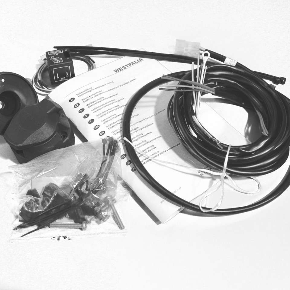 Wiring kit universal, Universal wiring kit (7 pin) for vehicles without